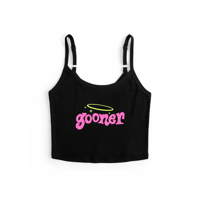 GOONER SPAGHETTI STRAP TOP