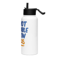 Image 3 of TOF 32 oz Stainless Steel Bottle – “I’m Not Available for Low Vibes”