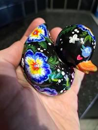 Image 1 of Hand painted plastic ducky!