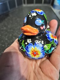 Image 4 of Hand painted plastic ducky!