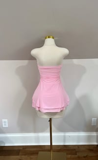 Image 2 of Annabelle mini dress (Light pink)