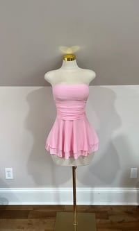 Image 1 of Annabelle mini dress (Light pink)