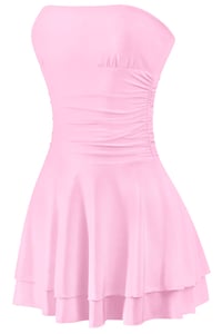 Image 3 of Annabelle mini dress (Light pink)