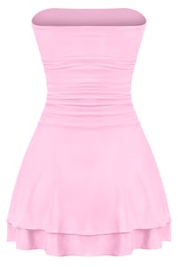 Image 4 of Annabelle mini dress (Light pink)