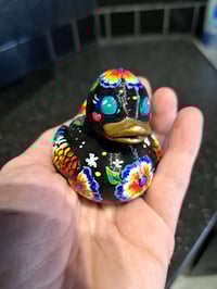 Image 1 of Hand painted plastic ducky! #2