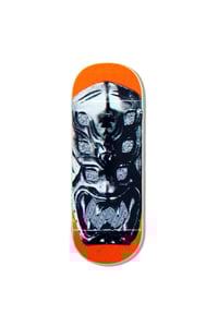 Image 1 of Tribal Mask Neon Orange