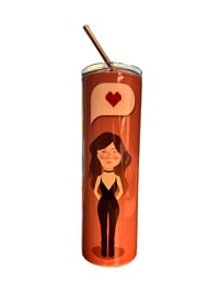 Image 3 of Personalized 20 oz Skinny Tumbler – Style Meets Function