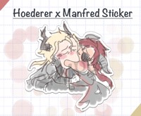Hoederer x Manfred Sticker