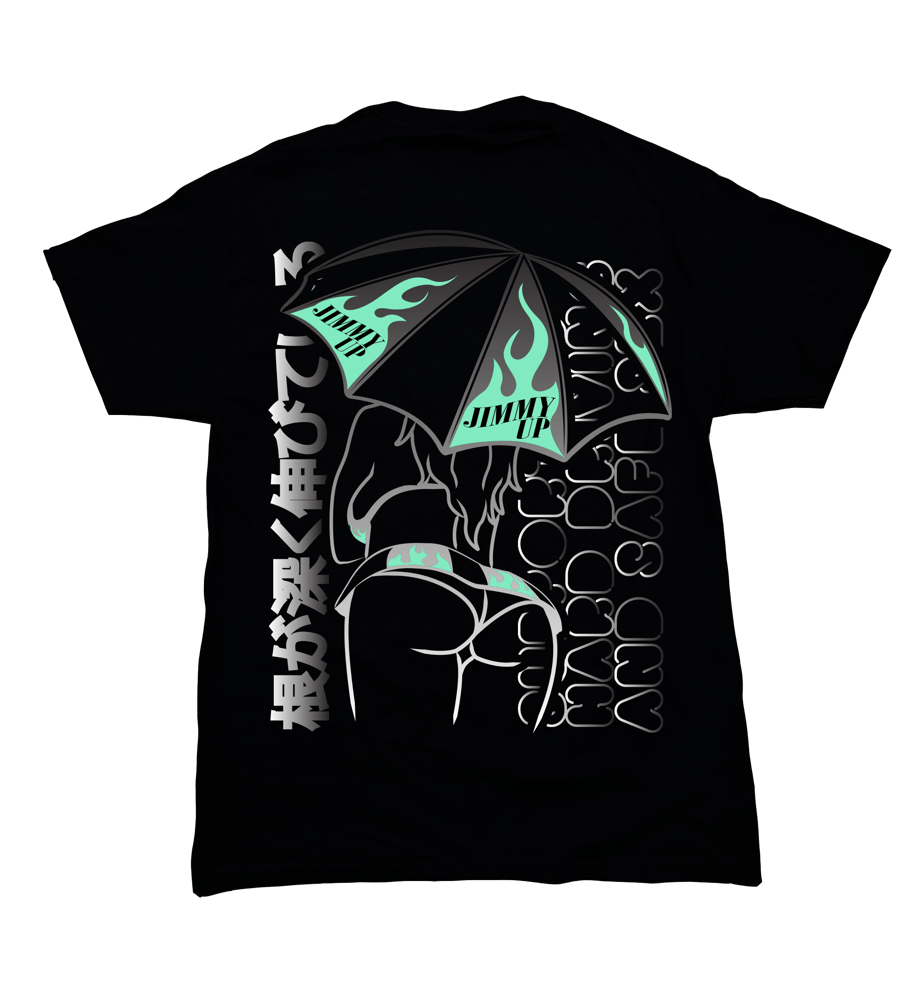 Image of Umbrella Girl Ghost Flame TEE *48 Hours*