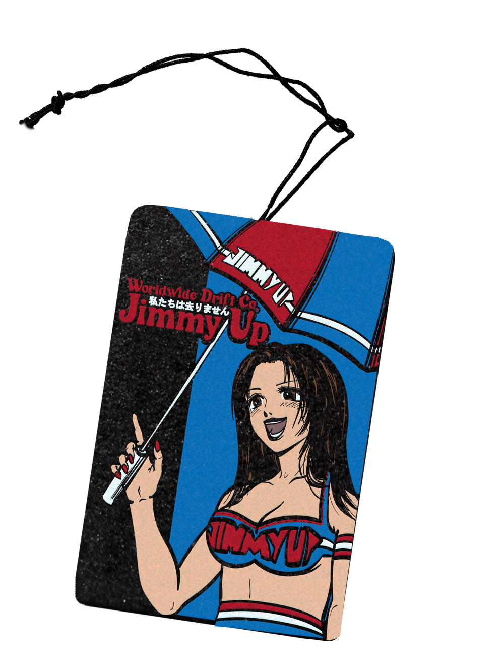 Image of JimmyUps Umbrella Girl Rectangle Air Freshener *48 Hours*