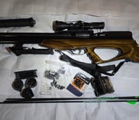 AEA Challenger .457 over 1275 FPS, Max Power Valve plus Standerd valve and the B&B Pk. Over 750 FPE