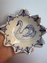 Image 1 of Swan trinket dish