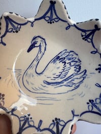 Image 3 of Swan trinket dish
