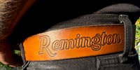 Image 5 of Original SIGNED Tom Fugle  Remington Leather Belt