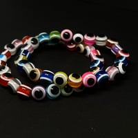 Image 3 of Colorful Evil Eye (Resin) Bracelet