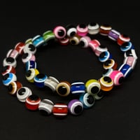 Image 1 of Colorful Evil Eye (Resin) Bracelet