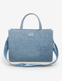 Image 2 of LIGHT BLUE STITCHH PURSE