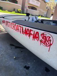 Image 2 of “PLASTIC BOAT MAFIA” TRANSFER DECAL 