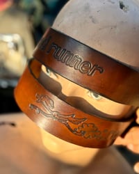 Image 1 of Original Tom Fugle Road Runner Leather Belt