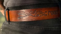 Image 7 of Original Tom Fugle Road Runner Leather Belt