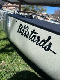 Image 1 of “BASSTARD” VINYL DECAL