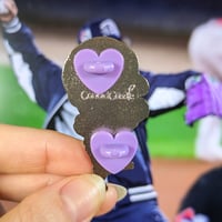 Image 2 of First Pitch Hobi Enamel Pin