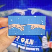 Image 1 of JiKook You Are Me, I Am You Enamel Pin