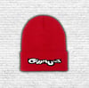 MO HEAVY RED BEANIE