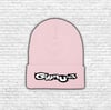 MO HEAVY POWDER PINK BEANIE 