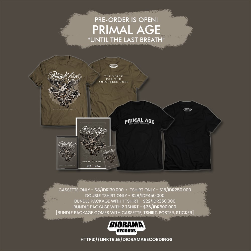 Image of PRIMAL AGE "UNTIL THE LAST BREATH" PRE-ORDER