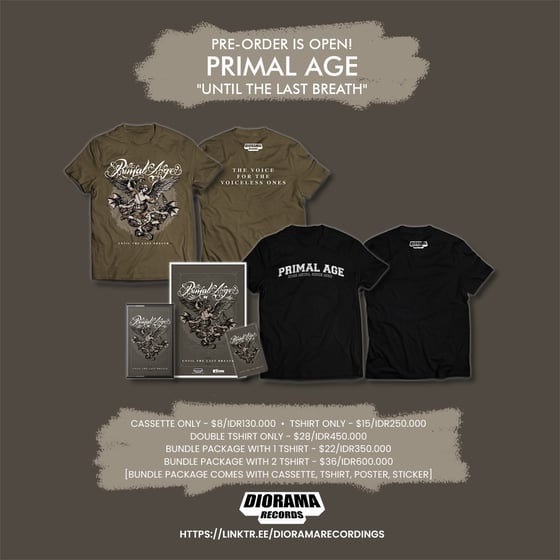 Image of PRIMAL AGE "UNTIL THE LAST BREATH" PRE-ORDER