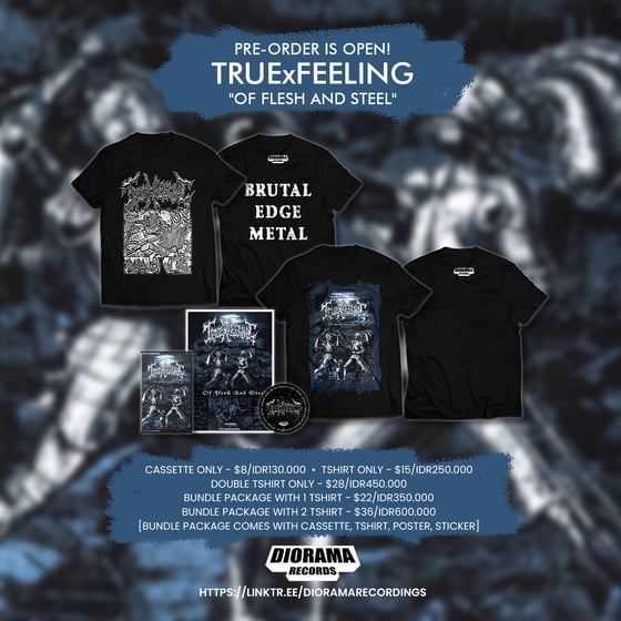 Image of TRUExFEELING "OF FLESH AND STEEL" PRE-ORDER