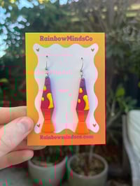 Glow flow earrings