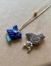 Image 1 of Commande particulière pour Sandra ( réservés)  : 2 Colliers Amulettes 18 