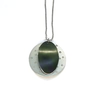 Green dimple pendant