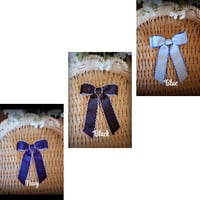 Image 2 of Double braided edge bow