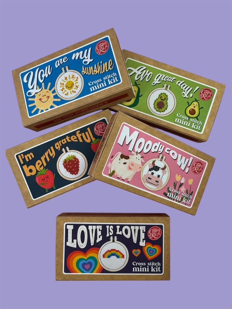 Image of Mini Cross Stitch Kits 