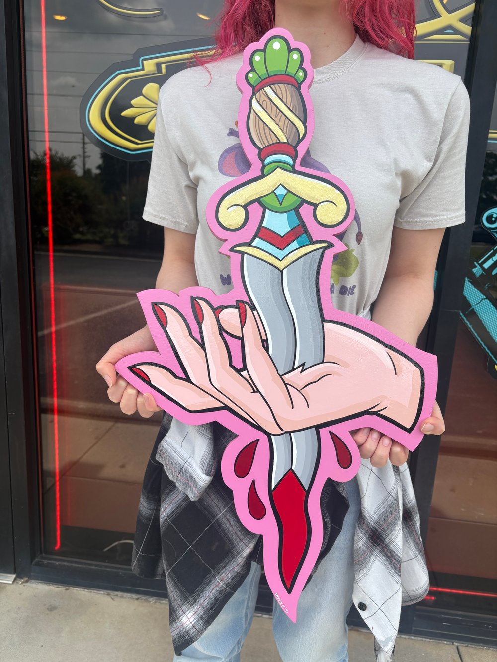 Image of LADY HAND WITH DAGGER