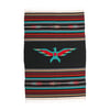 AUTHENTIC MEXICAN BLANKET - BLACK THUNDERBIRD