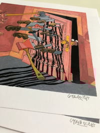 Image 1 of Pack 2 prints" LOCK YOUR DOOR"