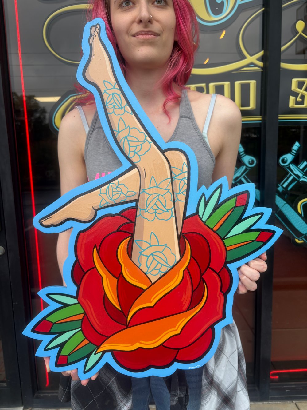 Image of TATTOOED LEGS