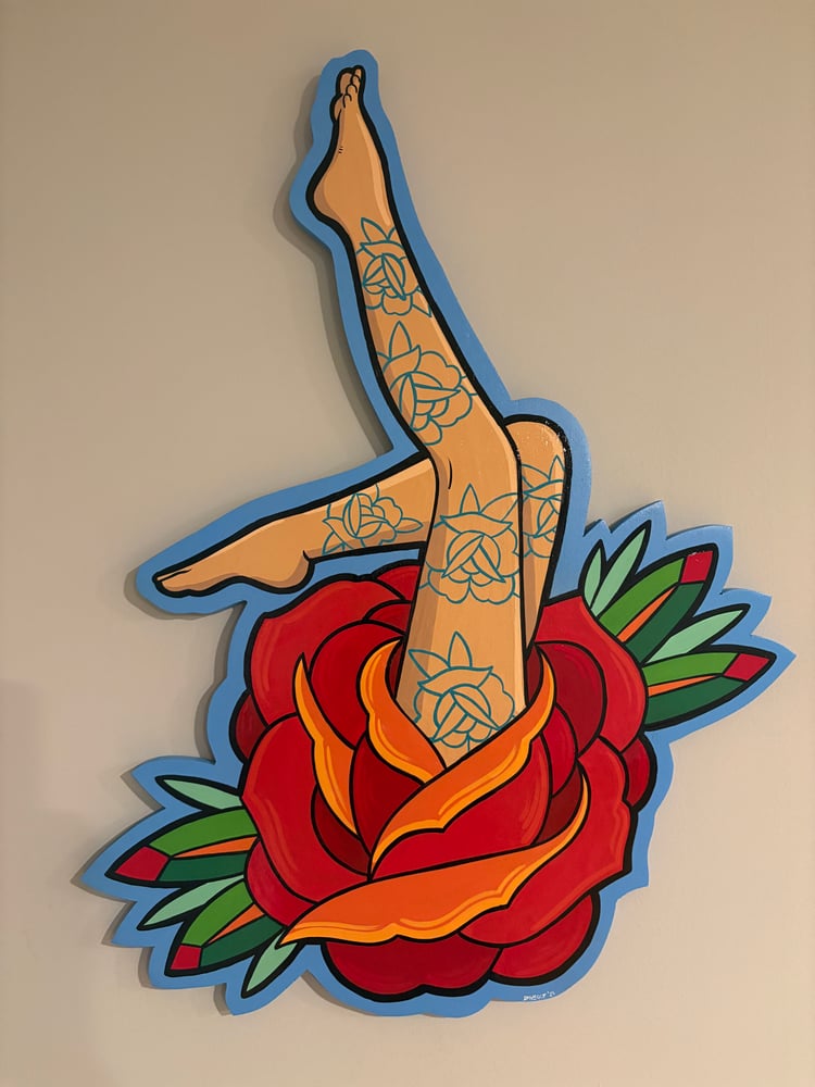 Image of TATTOOED LEGS