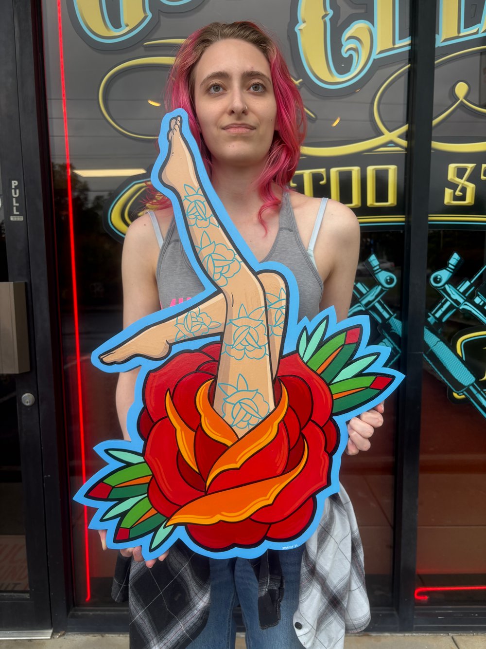 Image of TATTOOED LEGS