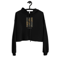 Image 1 of "Overdressed Soldiers" - Ring-Spun Cotton Crop Hoodie