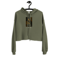 Image 2 of "Overdressed Soldiers" - Ring-Spun Cotton Crop Hoodie