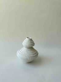 Image 1 of 2 Tier Lace Coil vase- petite