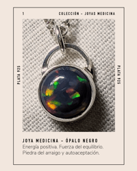 Image 8 of Joya Medicina (ópalo negro)