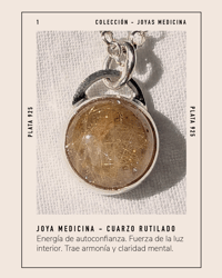 Image 6 of Joya Medicina (cuarzo rutilado)
