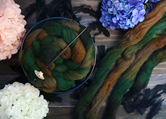 Laputian Trooper Combed Top - Portugal-grown Fine Wool