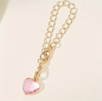 Image 2 of Heart Gem Tumbler Accessory | 4 Colors